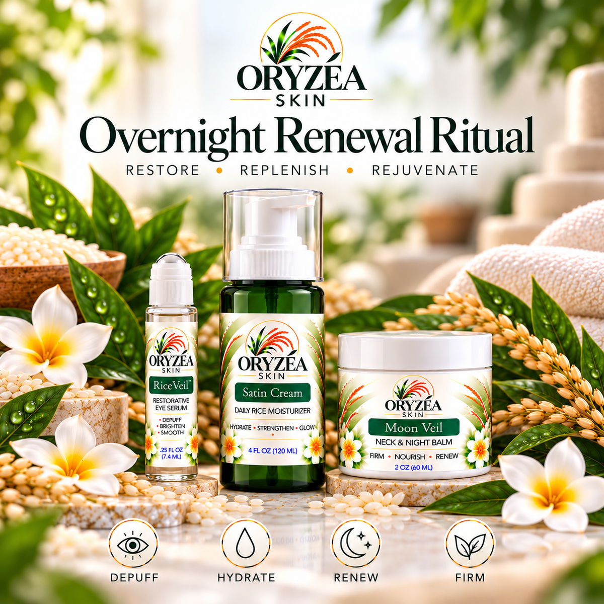 Oryzéa Overnight Renewal Ritual