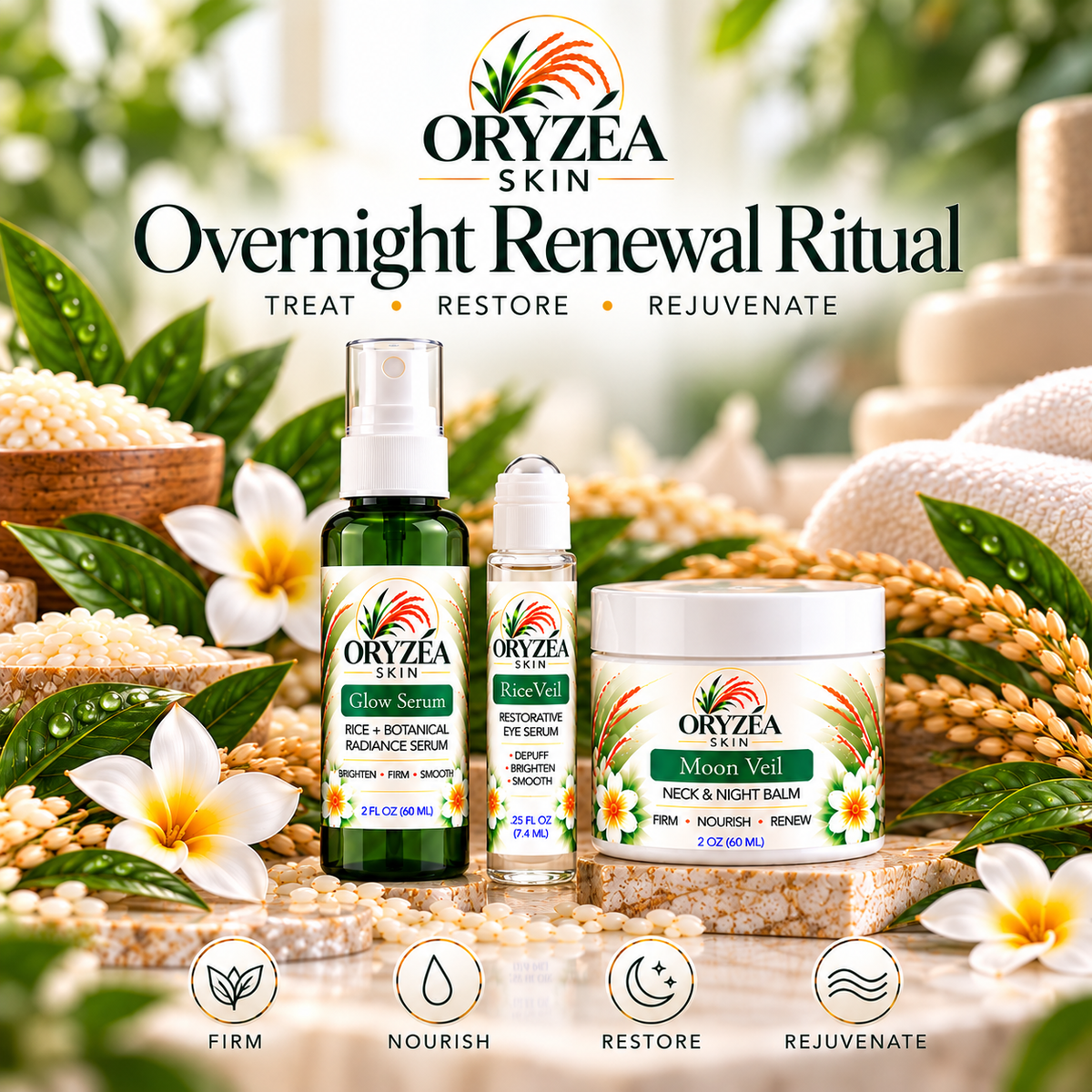 Oryzéa Overnight Renewal Ritual