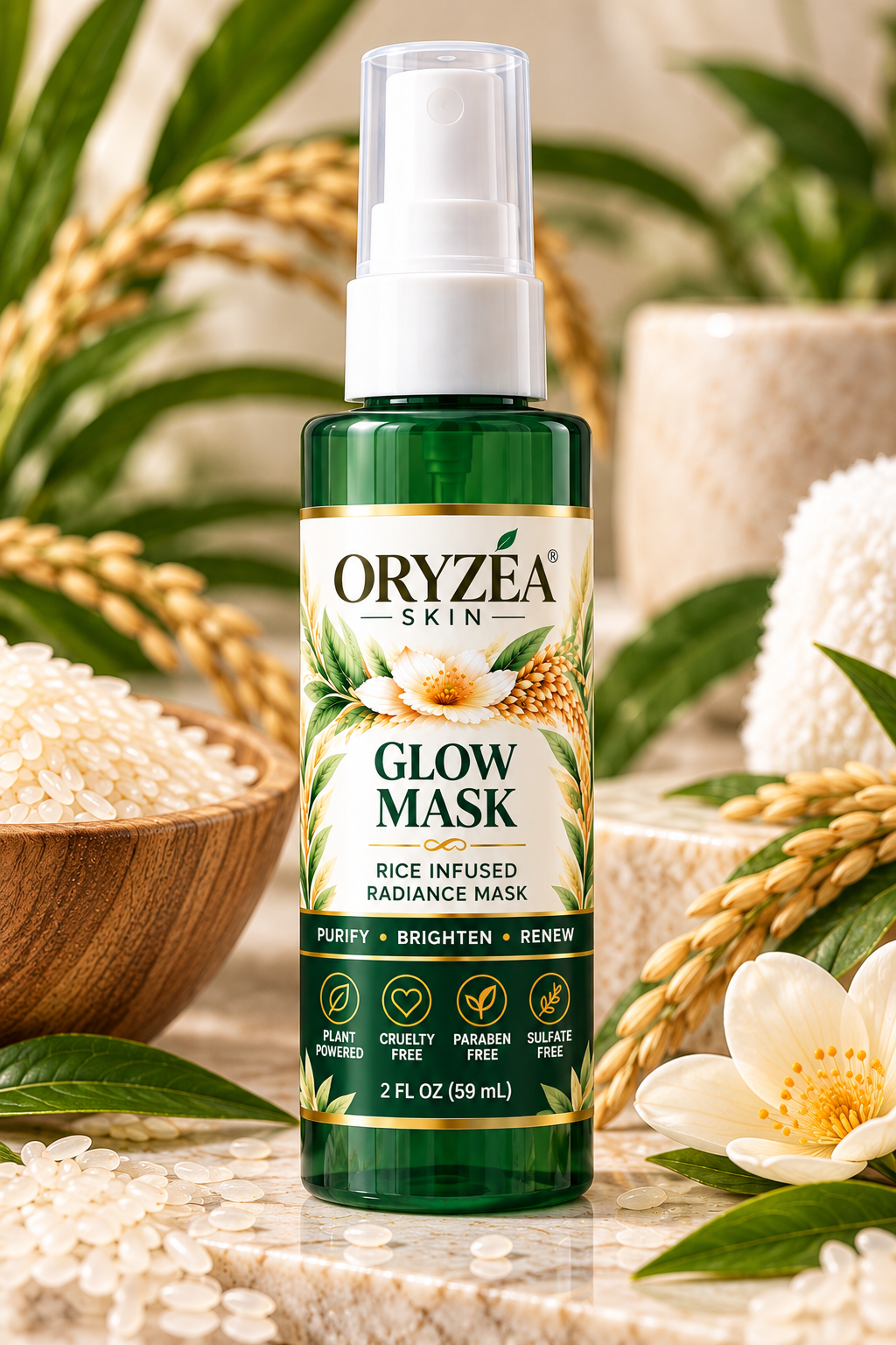 ORYZÉA Glow Mask