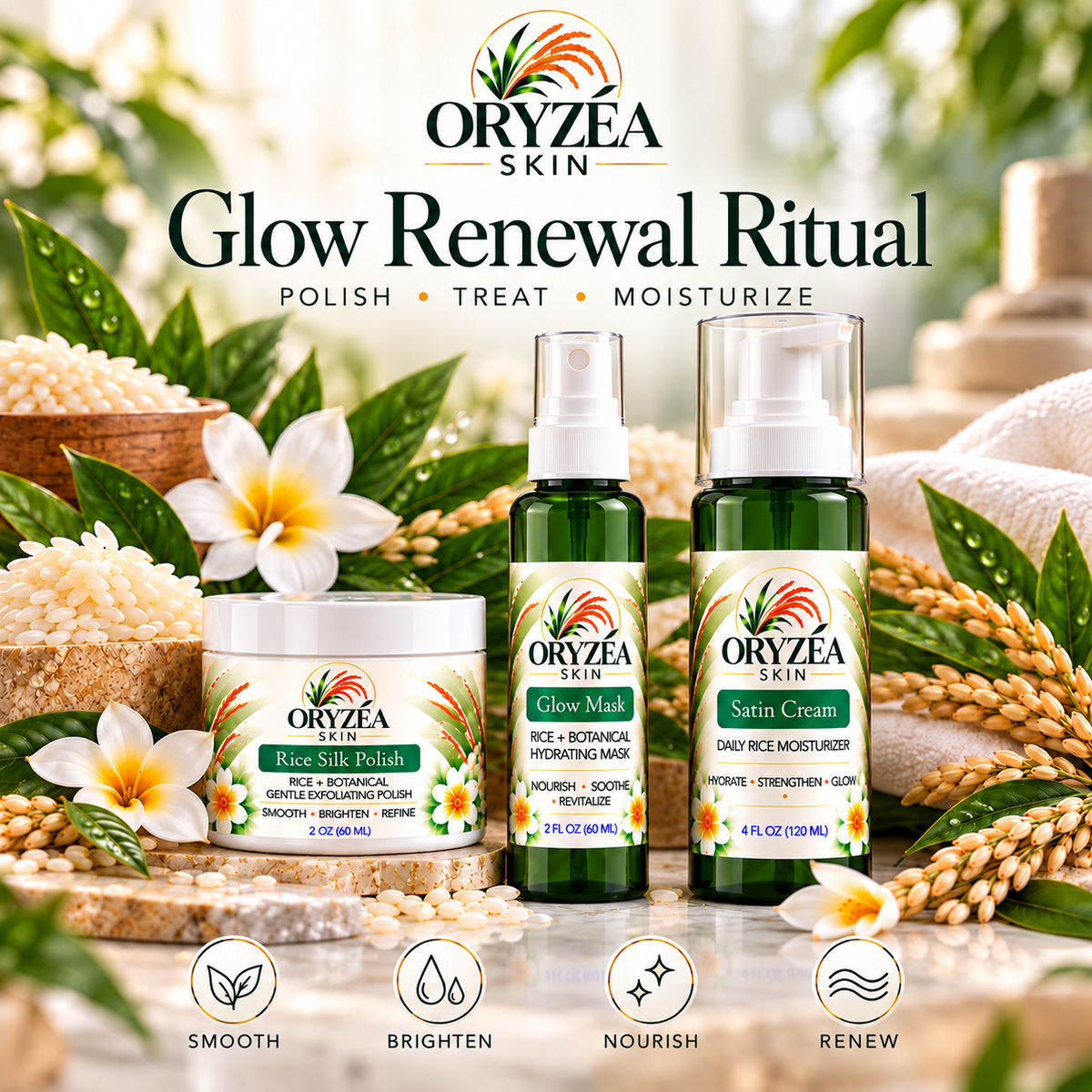 Oryzéa Glow Renewal Ritual