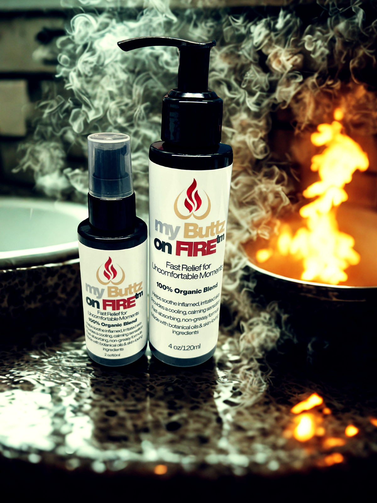 My Buttz On Fire!